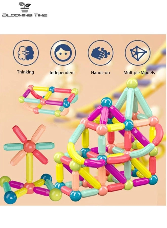 Puzzle magnetic building block - 42 pcs