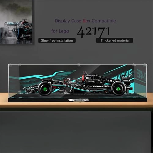 Acrylic display box - for Le-go 42171 Transparent 3mm