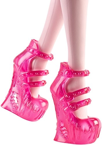 Draculaura Doll - Electrified Hair pink and black Multi-colored Dress