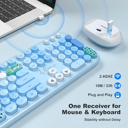Keyboard and Mouse Combo - Wireless