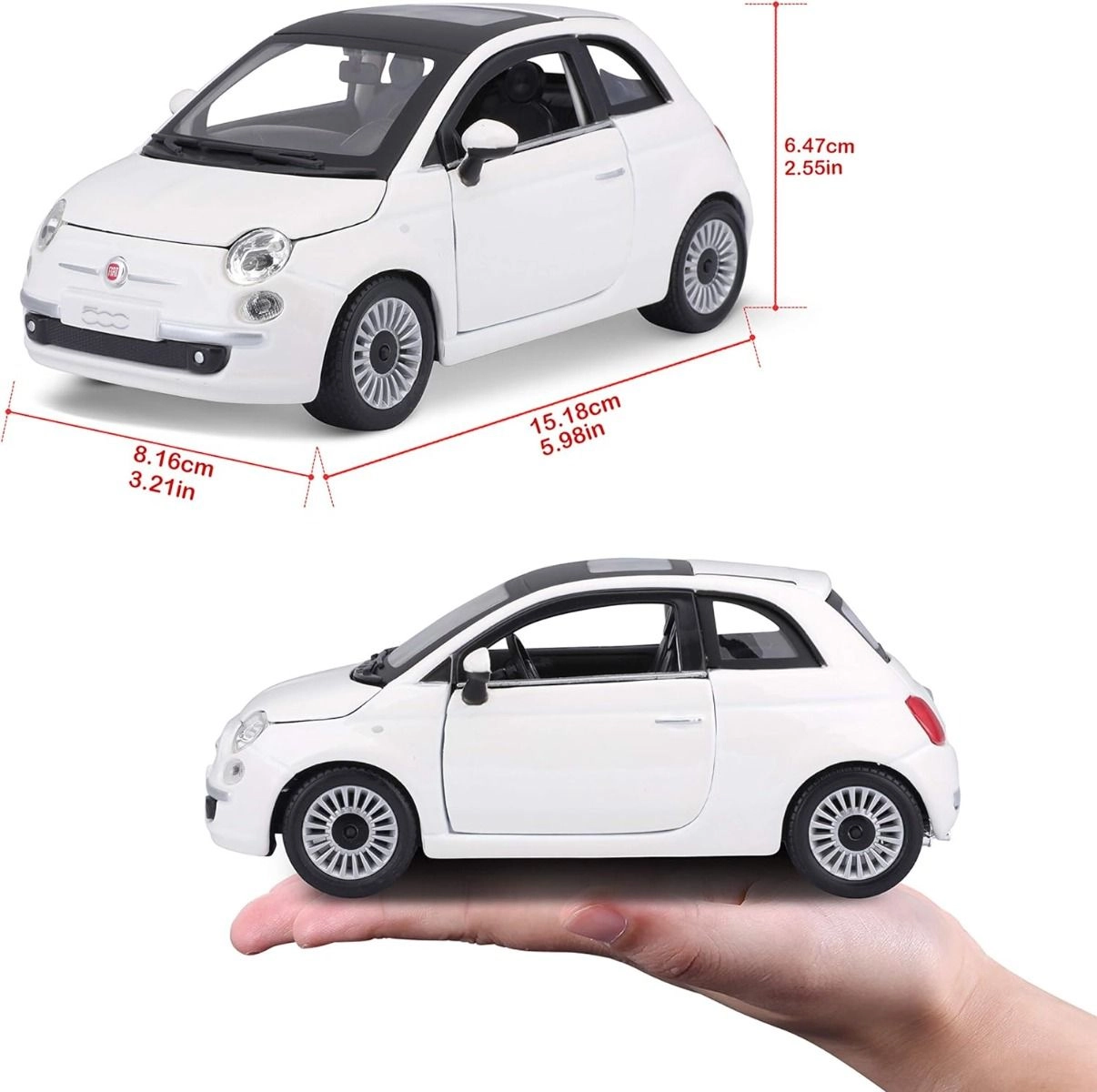 Fiat 500 - 1:24