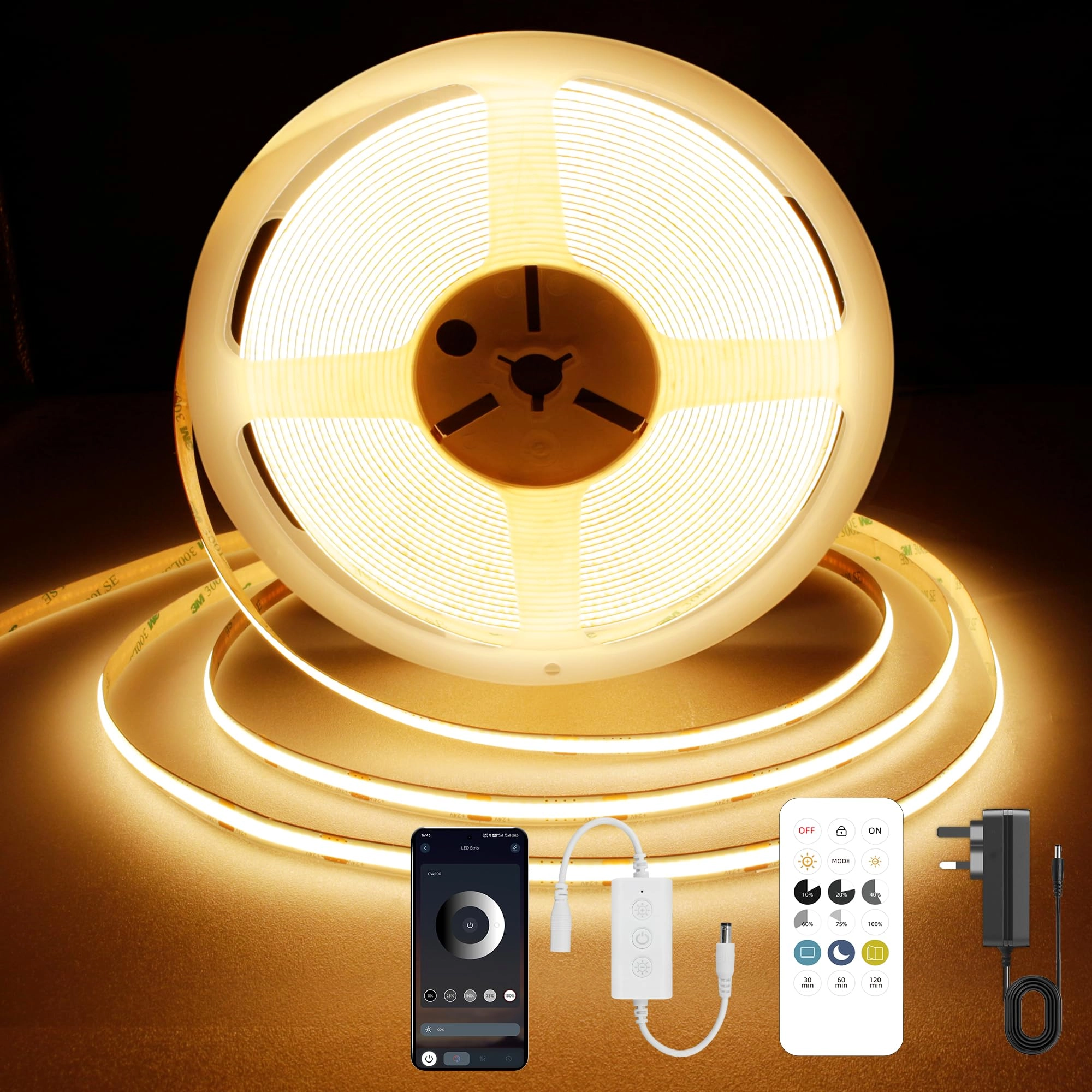 COB LED Strip - 10M