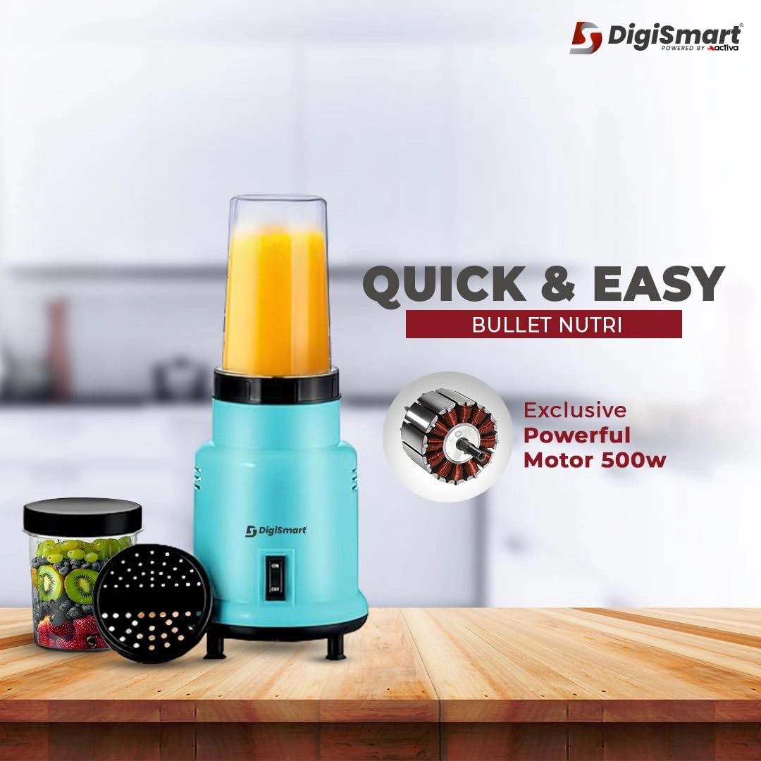 Mix Nutri Mixer Grinder - 500 Watt