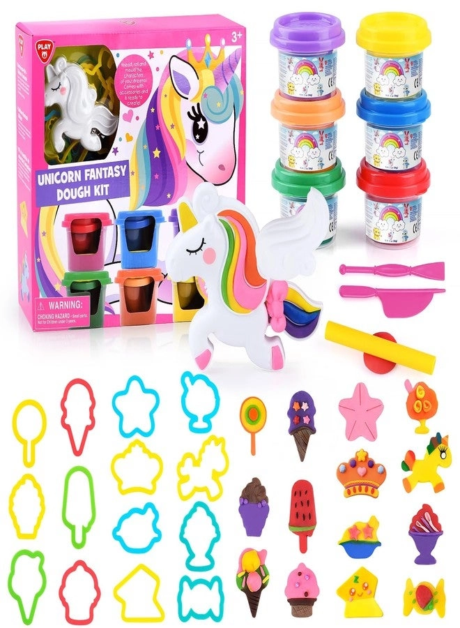 Play Modelling Clay Set - 3+ years 6 pcs