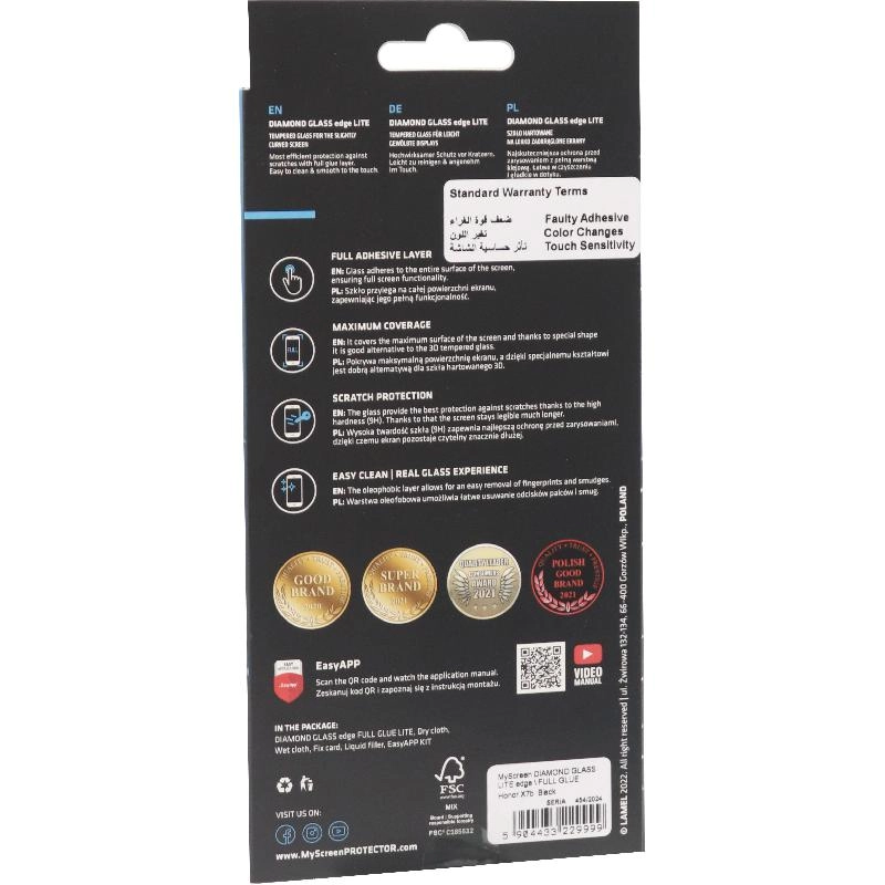 Diamond Glass Screen Protector for Xiaomi Redmi Note 13 4G