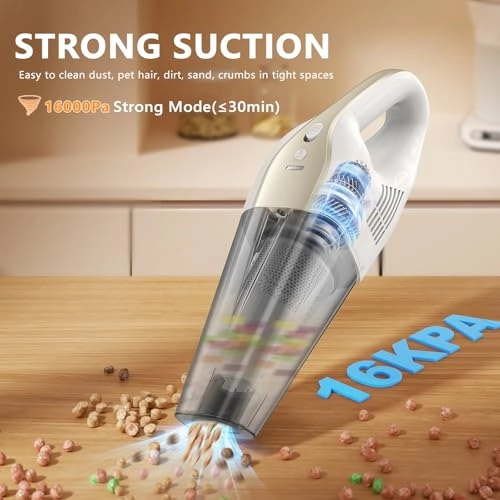 Handheld Vacuum Cleaner - 7500mAh