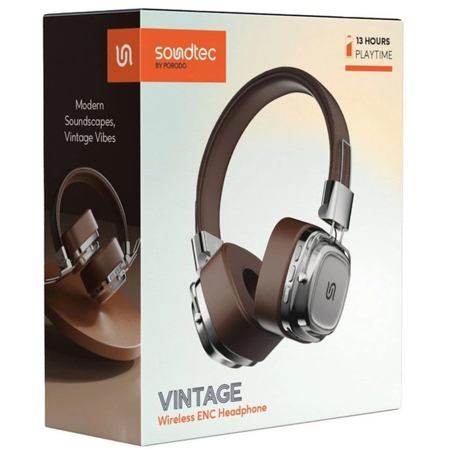 Soundtec Vintage Wireless Headphone