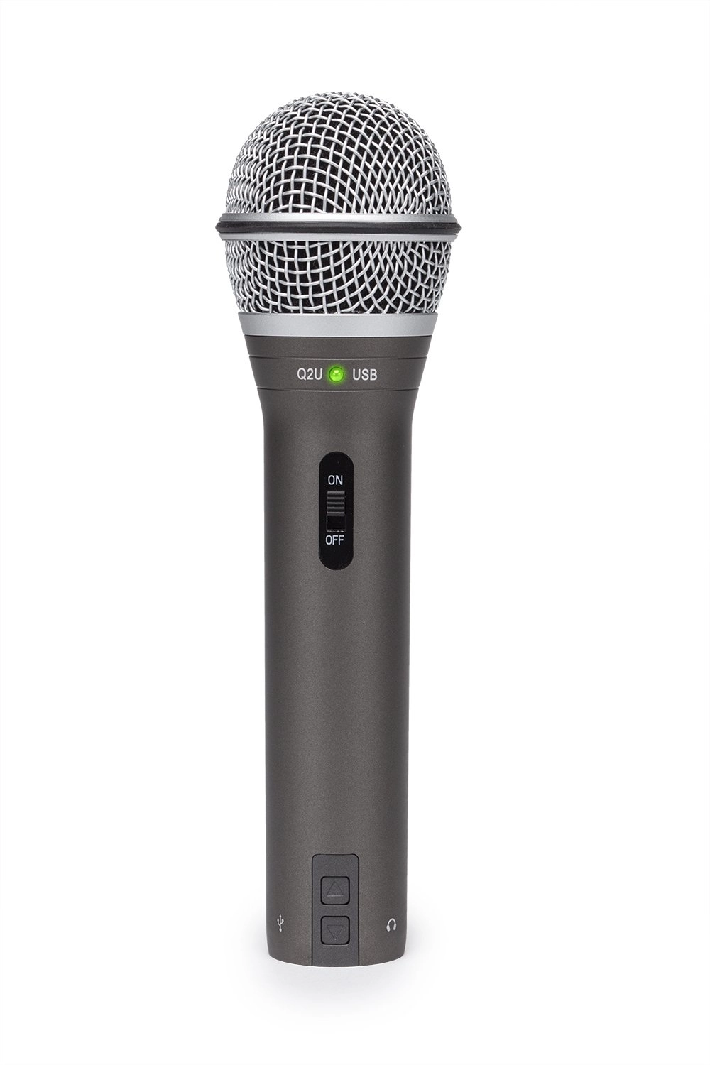 Q2U USB+XLR Microphone + ASVS4B + USB 2.0 A Male to A Female Extension Cable + Cleaning Cloth