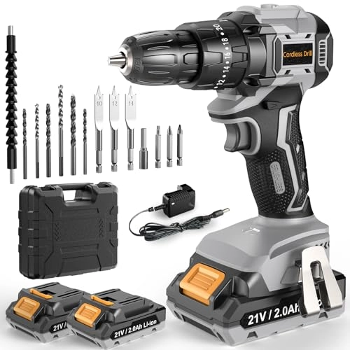 Cordless Drill Driver - 2 Amp Hours