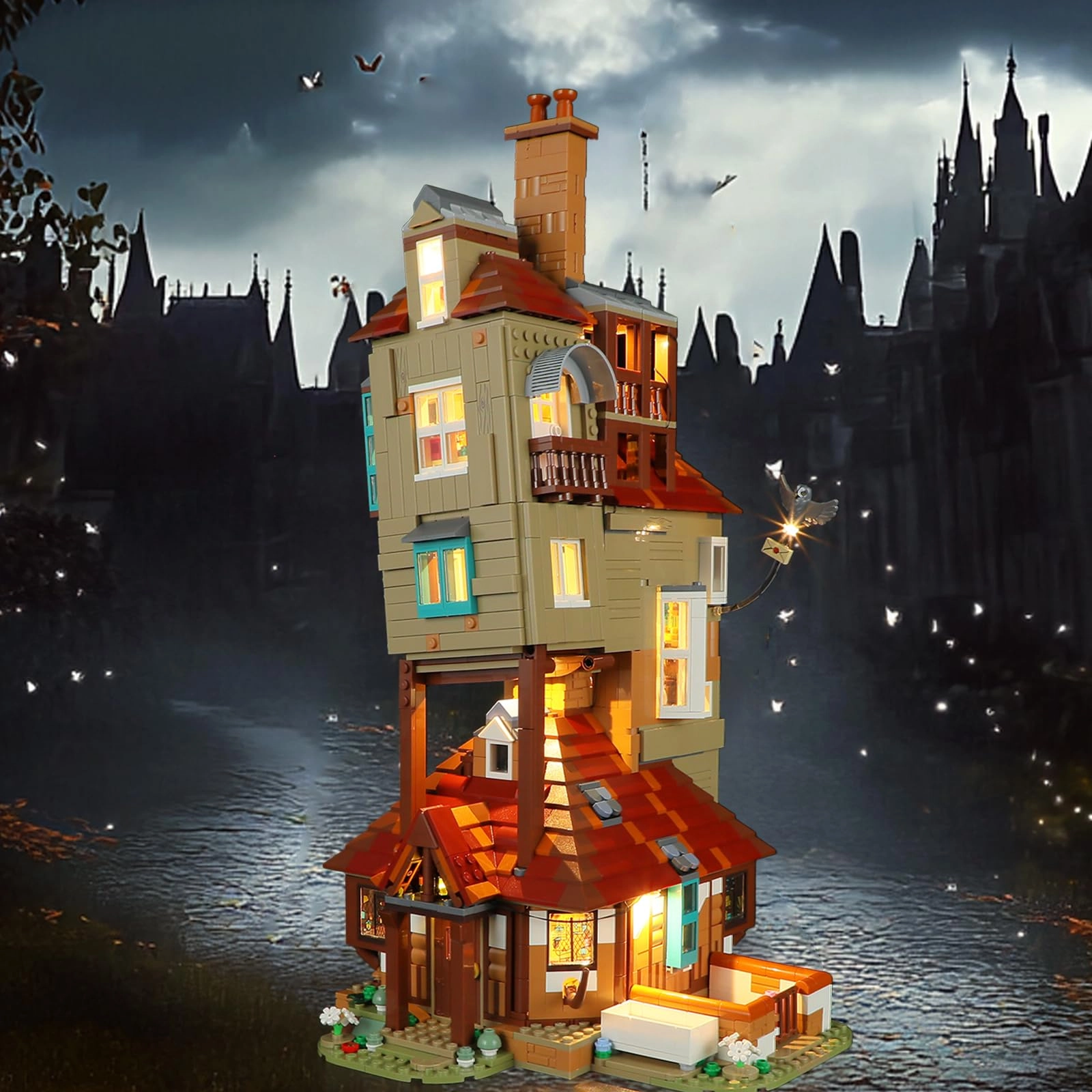 BVOPLME LED Light Kit - Compatible with Lego 76437 Lights Only