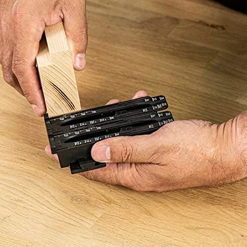 3 in 1 Pocket Hole Jig + HSS Drill Bit + Depth Setting Collar + Square Drive Bit + 50 Screws + Kit Storage Case