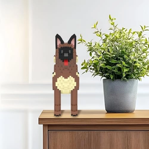 Micro Dog Building Blocks - German Shepherd Dog 1254 pcs