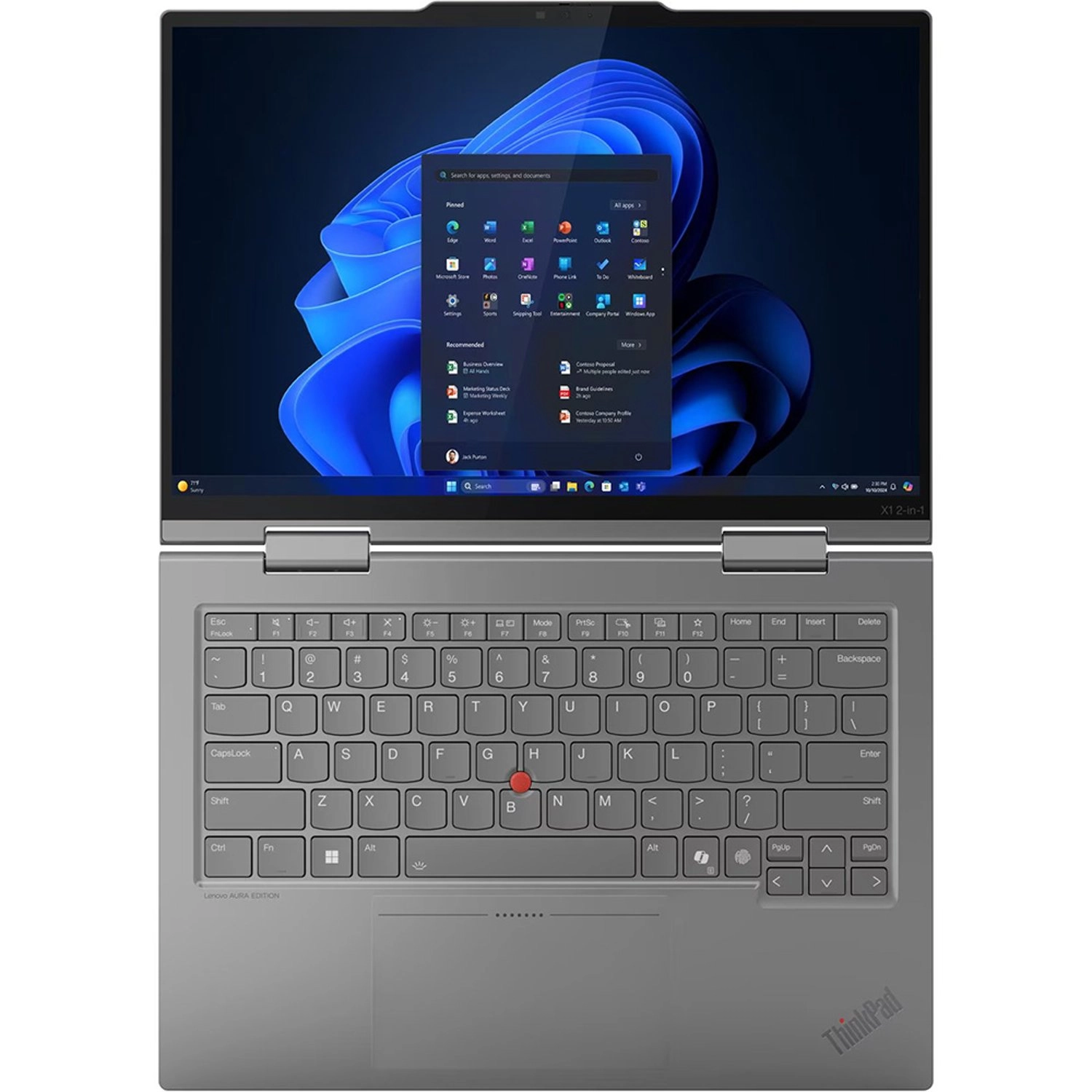 ThinkPad X1 2-in-1 Convertible - 14'' 1TB SSD 32GB Core Ultra 7-258V