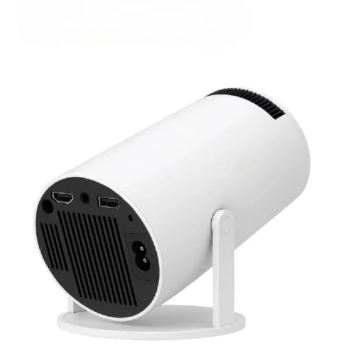 HCS350 Pro Android 11 Gaming Projector 64GB TF Card Wireless Gaming Controller Dual WIFI1920*1080P Home Theater Portable Projector (Hcs350pro White)