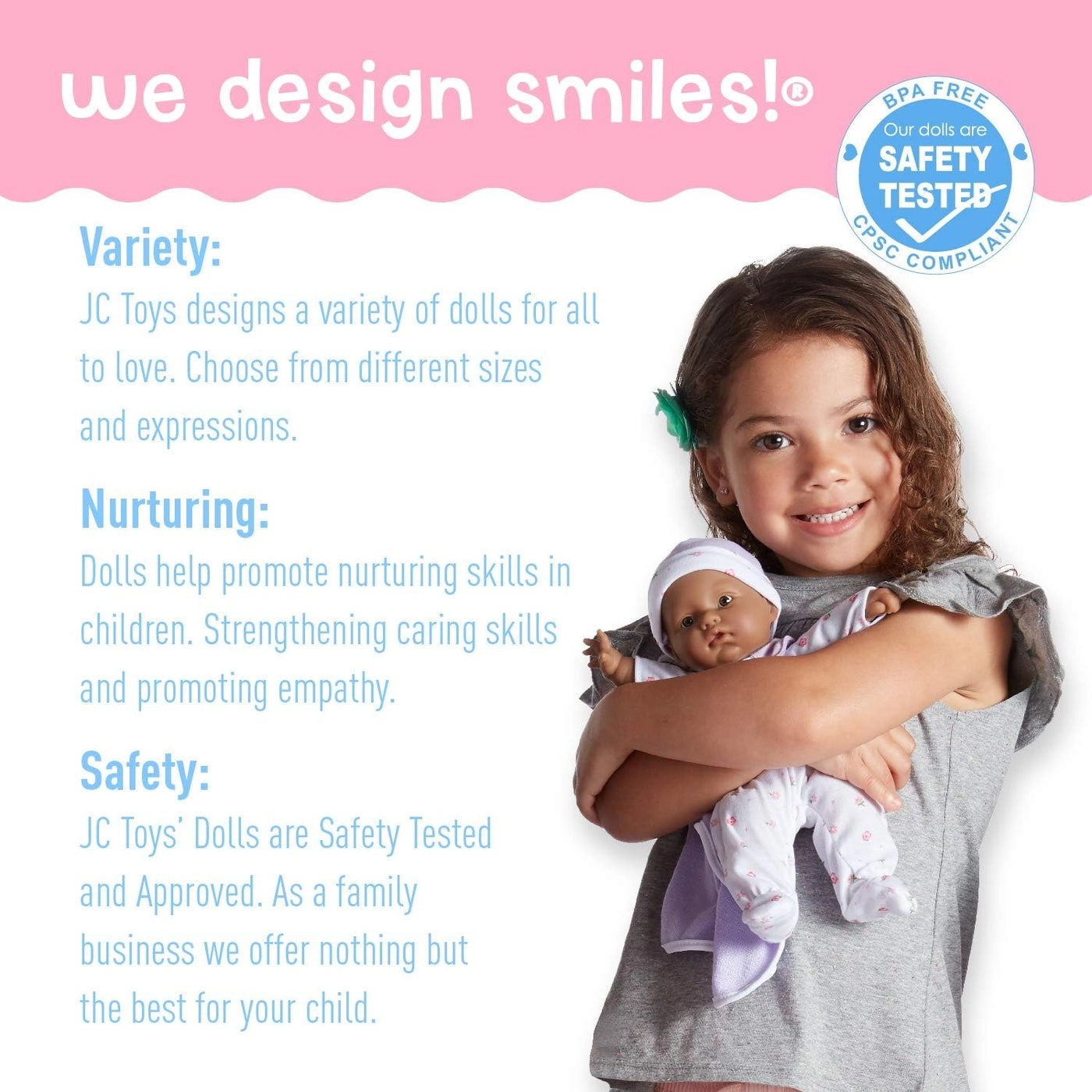 La Baby Boutique - 11-Inch Soft Body with Blanket Ages 12 months+