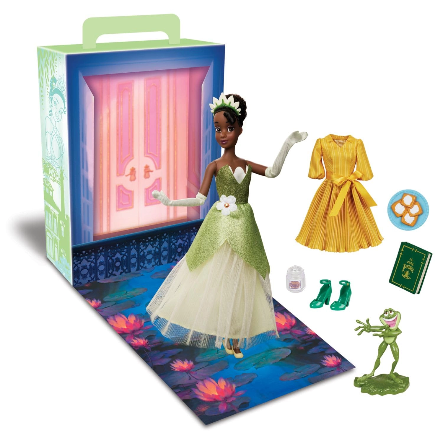 Disney Store Tiana Story Doll - 11 Inches Fully Posable Ages 3+
