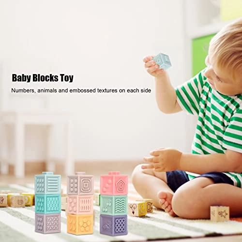 Baby Blocks Toy - 9pcs
