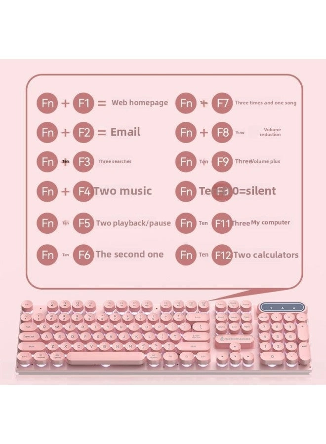 L1 Mechanical Feel Silent Keyboard - Wired/Wireless