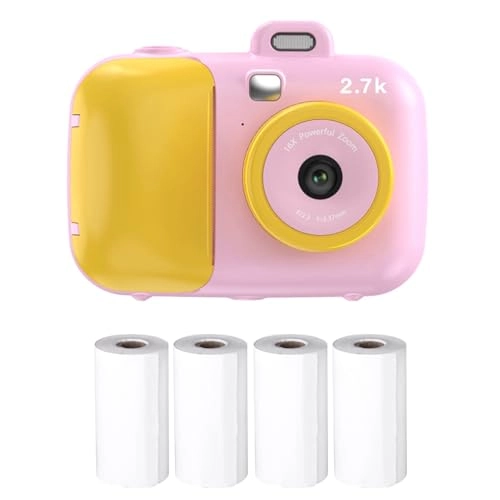 Cute Kids Instant Camera - 42M 2.7K 2.4-inch IPS