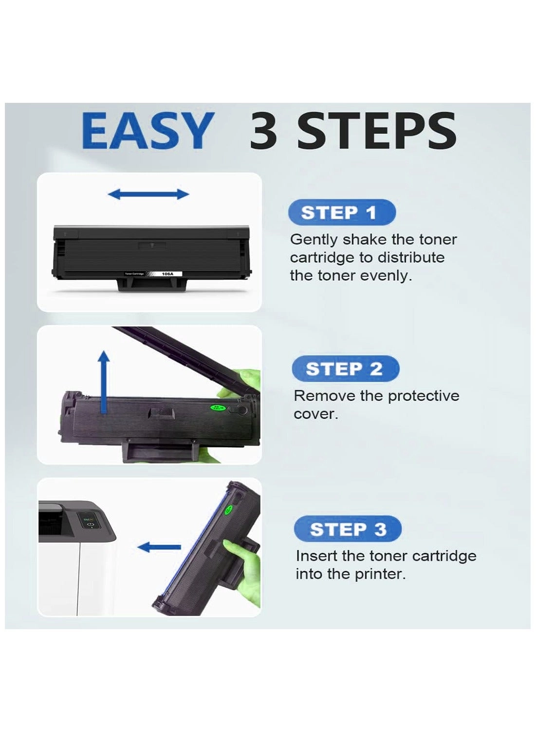 W1106A - 2500 pages Black