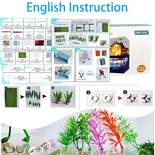 Miniature Dollhouse Kit - Tiny House Impression Hawaii 1:24