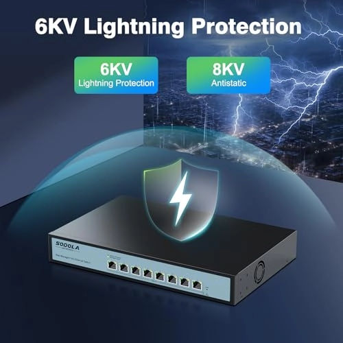 8X10G RJ45(Managed) 8-Ports