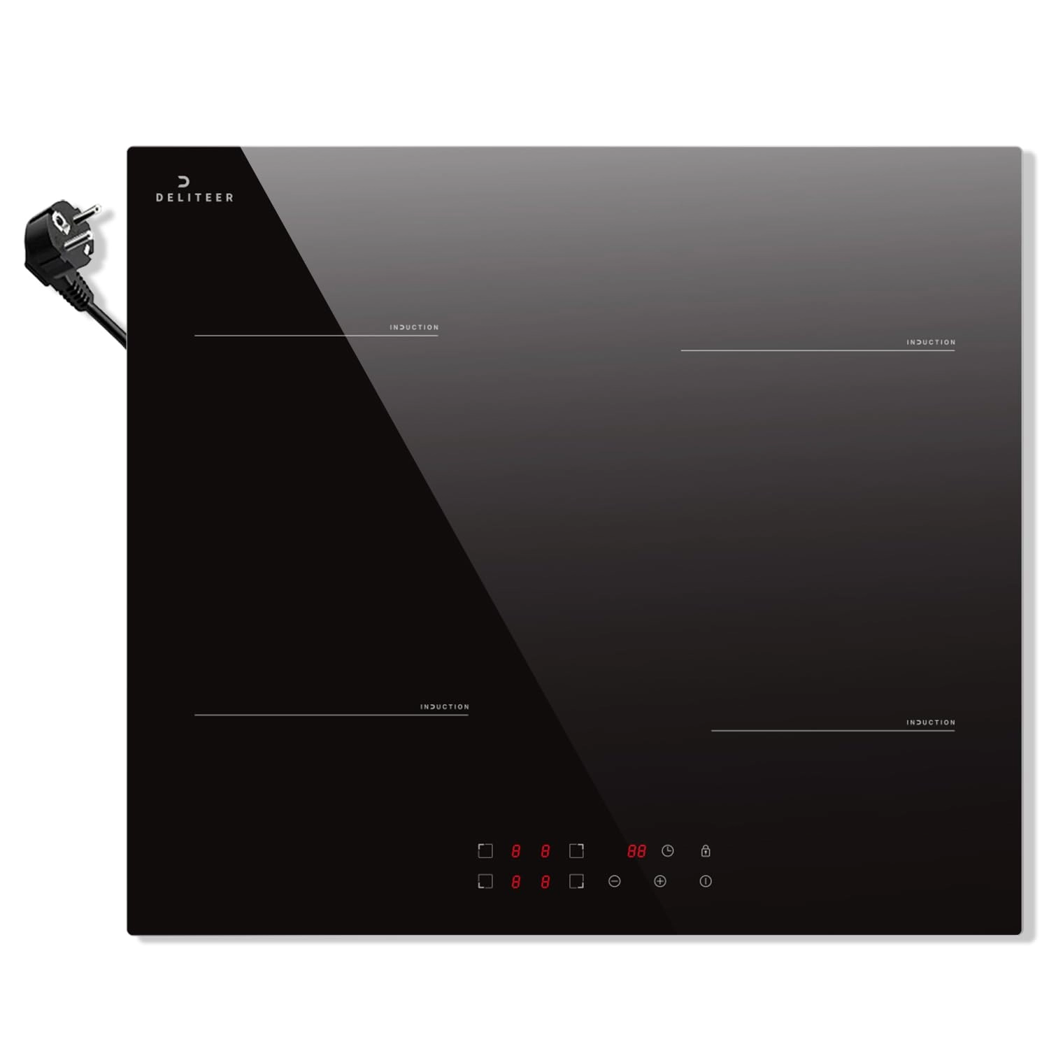 DELITEER DLE-DLI-B43514-VDE-W Induction hob