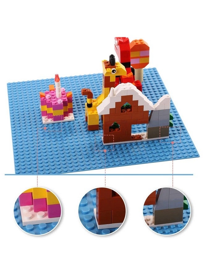 Classic Baseplates - Construction 4 pcs
