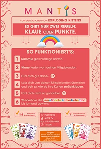 Mantis: Catch Terror Crab - Card Game (German)