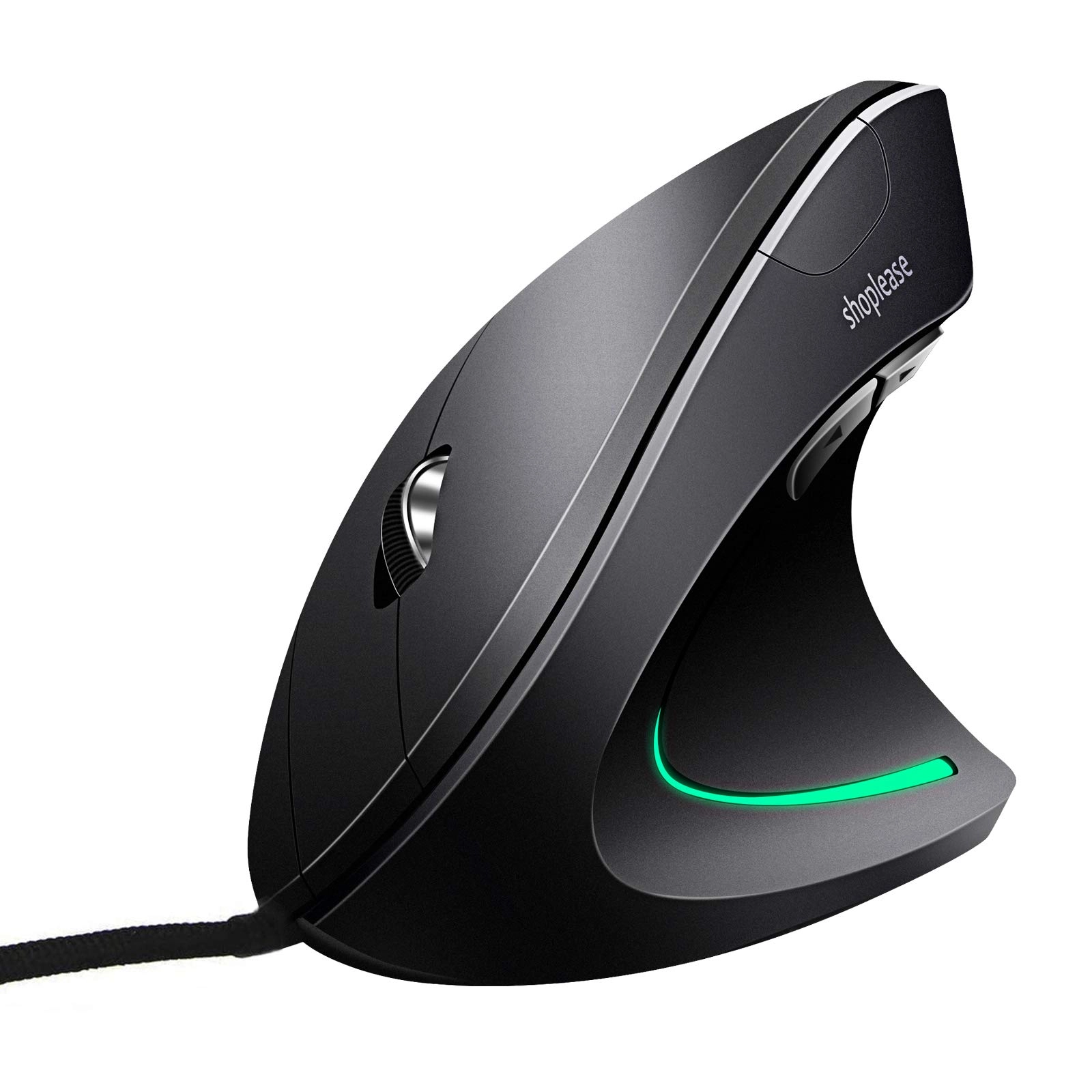 shoplease Ergonomic Vertical Mouse - USB