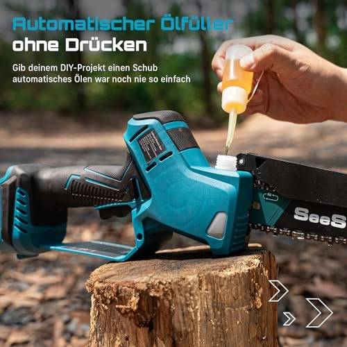 Brushless Mini Chainsaw - 800W