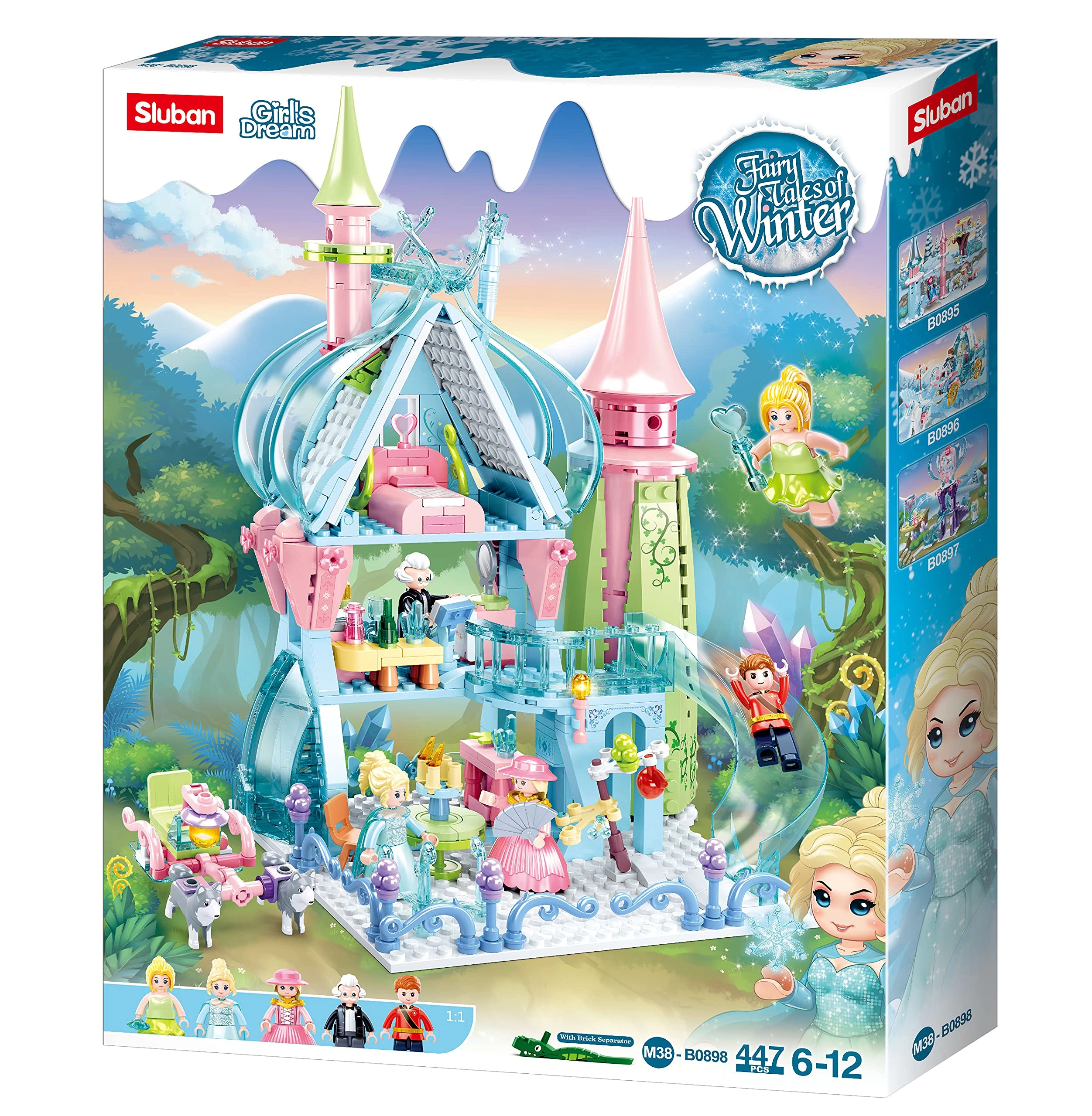 Sluban Winter Fairy Tale Castle (M38-B0898)