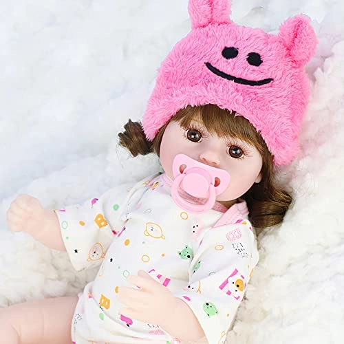 Reborn Baby Doll - 16.5 Inch Vinyl Toddler Girl