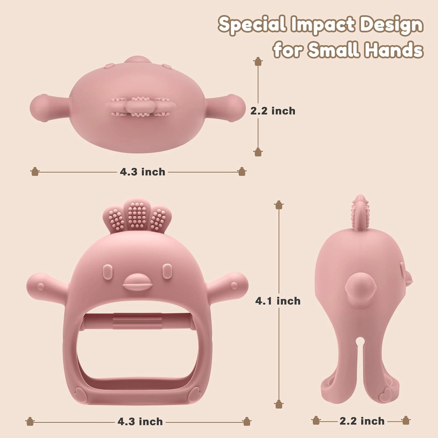 Teething Mittens - Silicone
