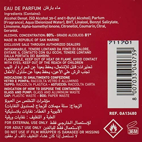 Red - Eau de Parfum 3.4 Fluid Ounces