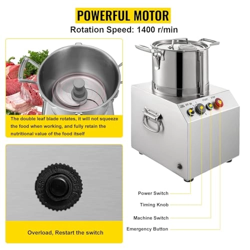 Food Chopper - 15L Electric