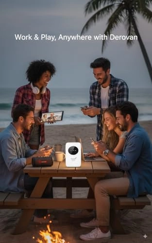 Portable 4G Mobile WiFi Router - Dual Band 300Mbps