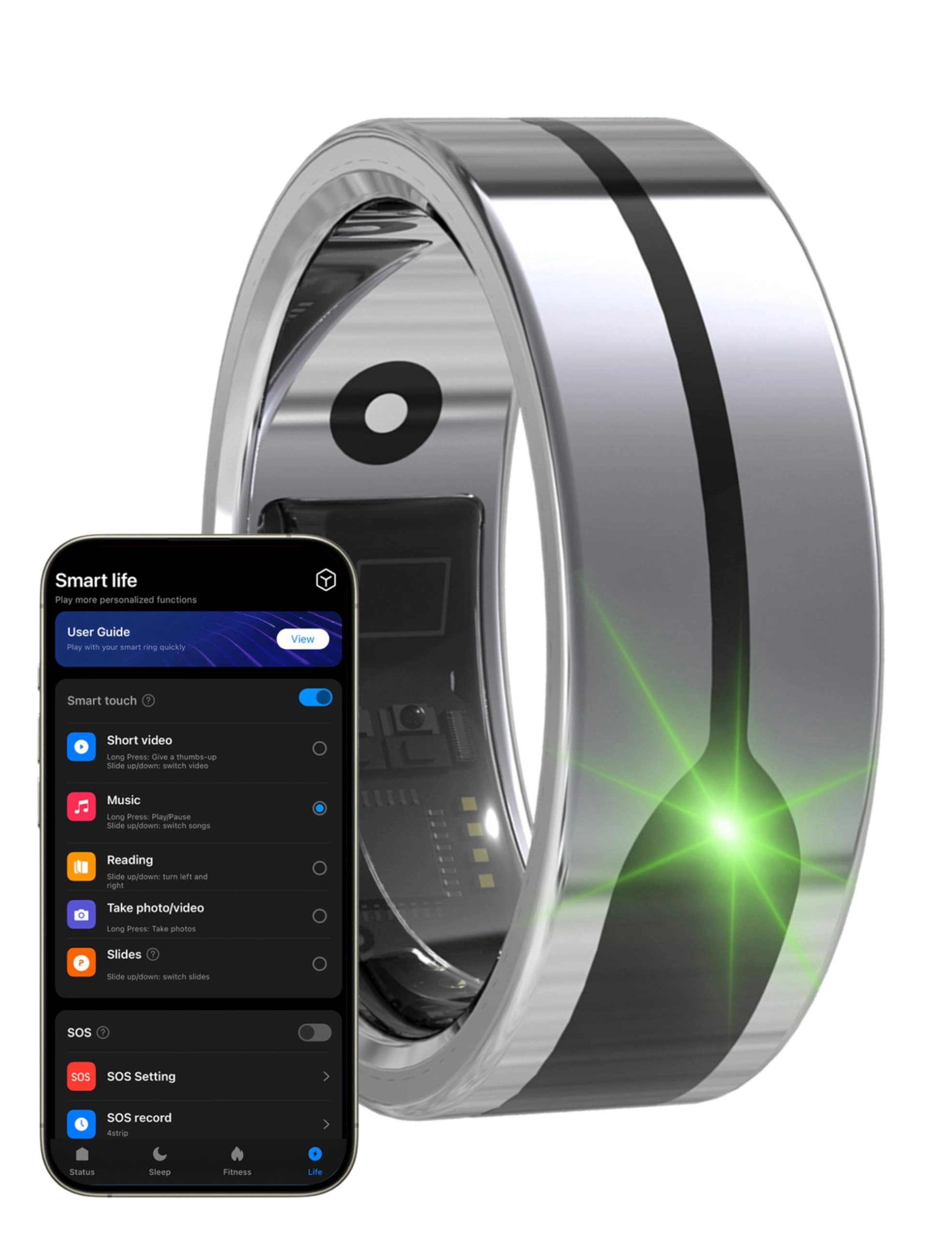 Bewinner Smart Ring - #12