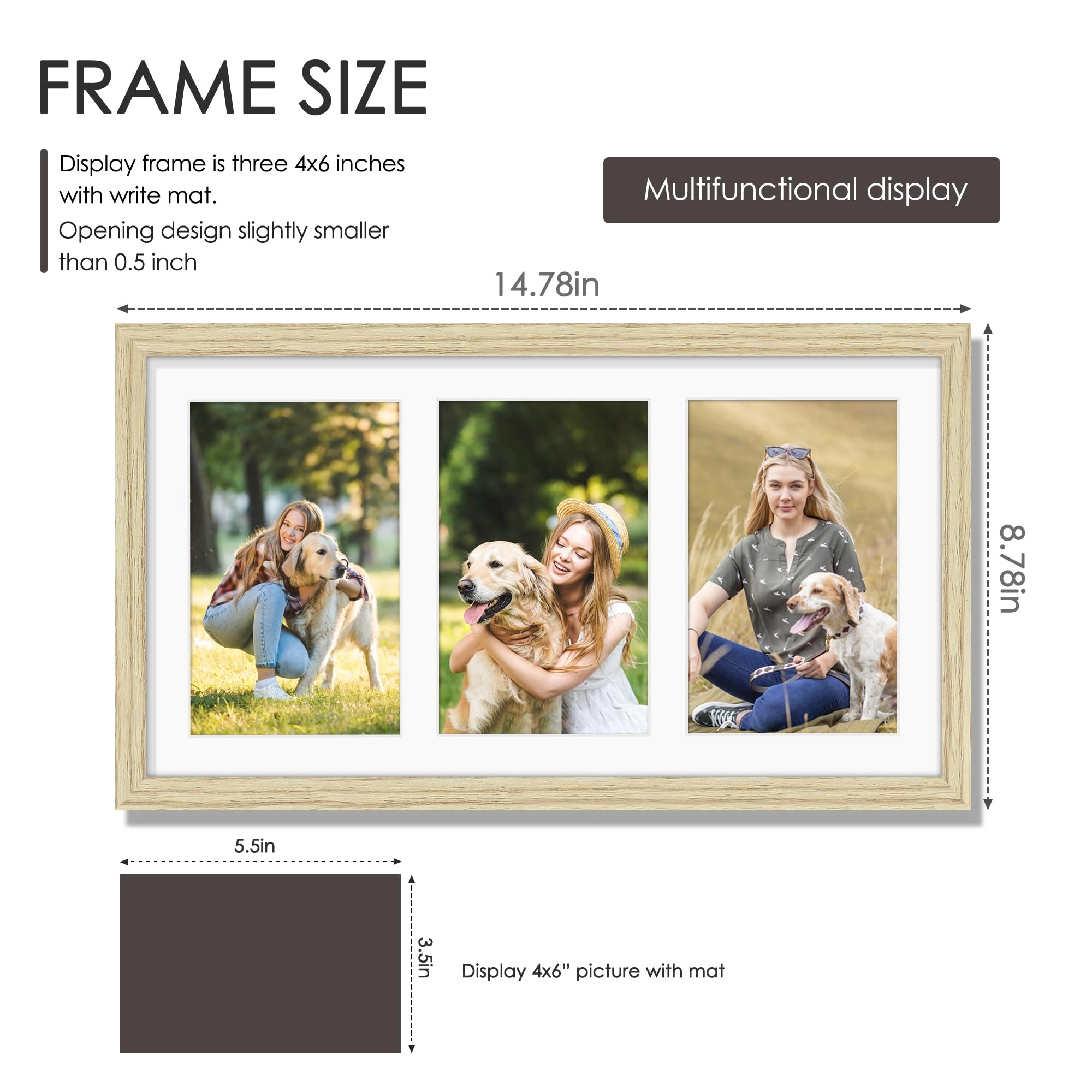 Collage Picture Frame - 8x14 3