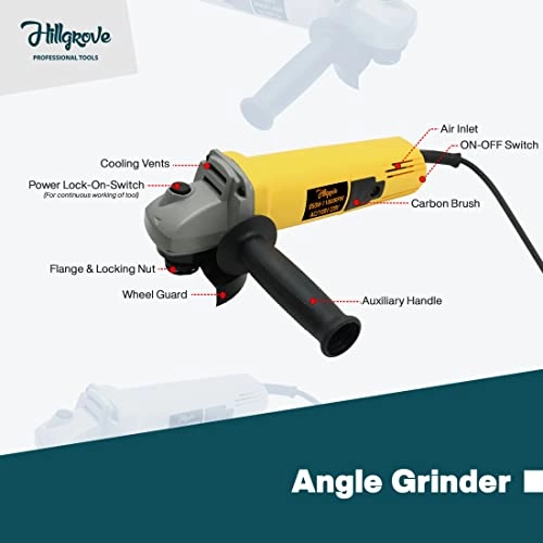 HGCM527M1 - 500 W 4"inch Angle Grinder