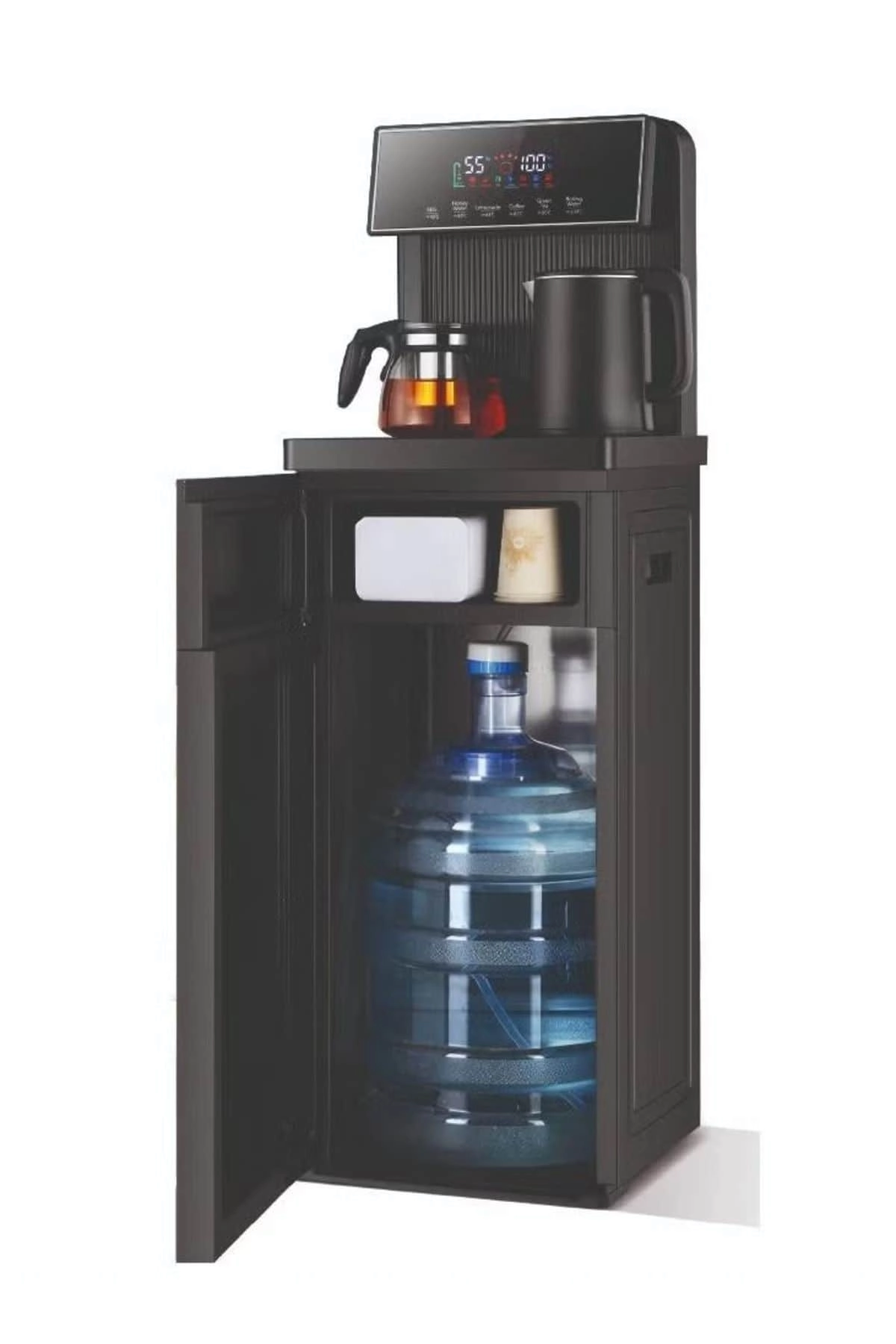 Tradeo Automatic Water Cooler + Smart Tea Machine + Hot And Cold Water Dispenser + Two Kettles