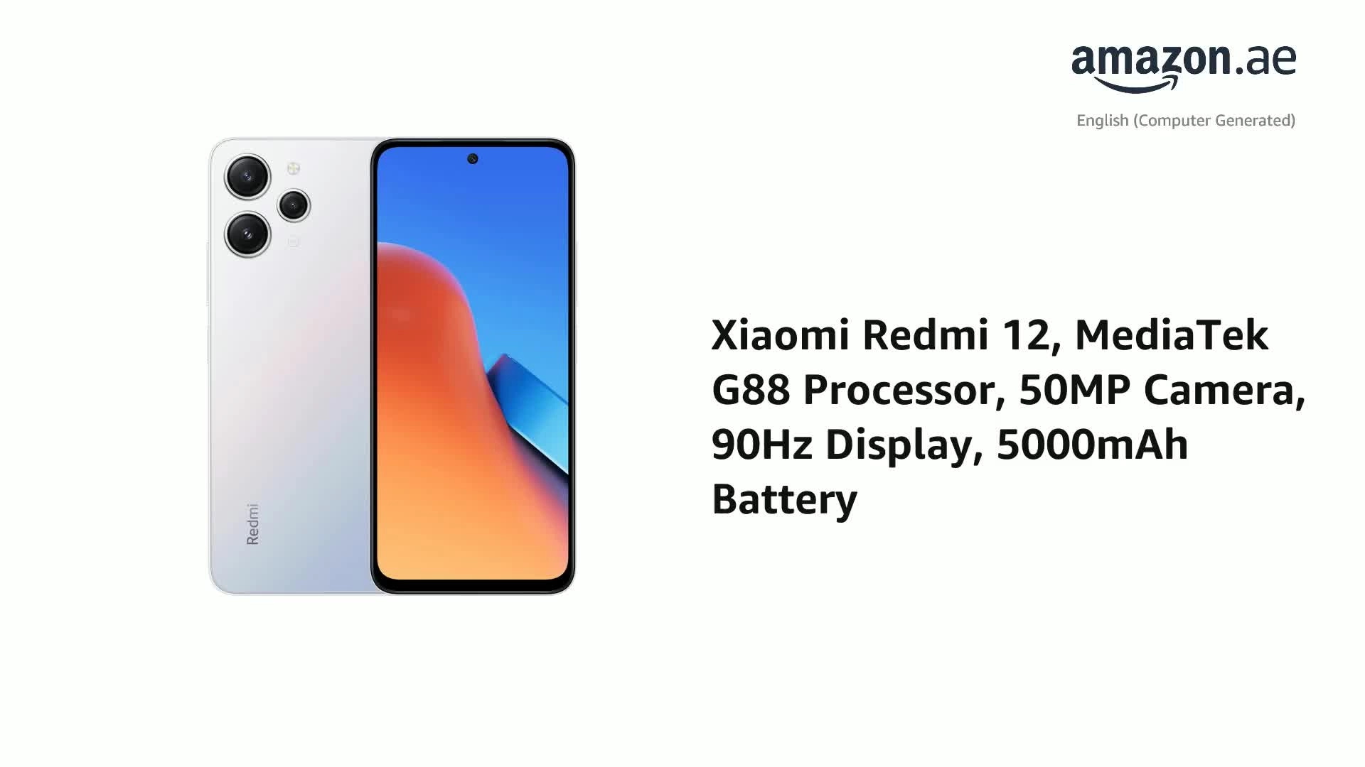Redmi 12 - 8GB 128GB