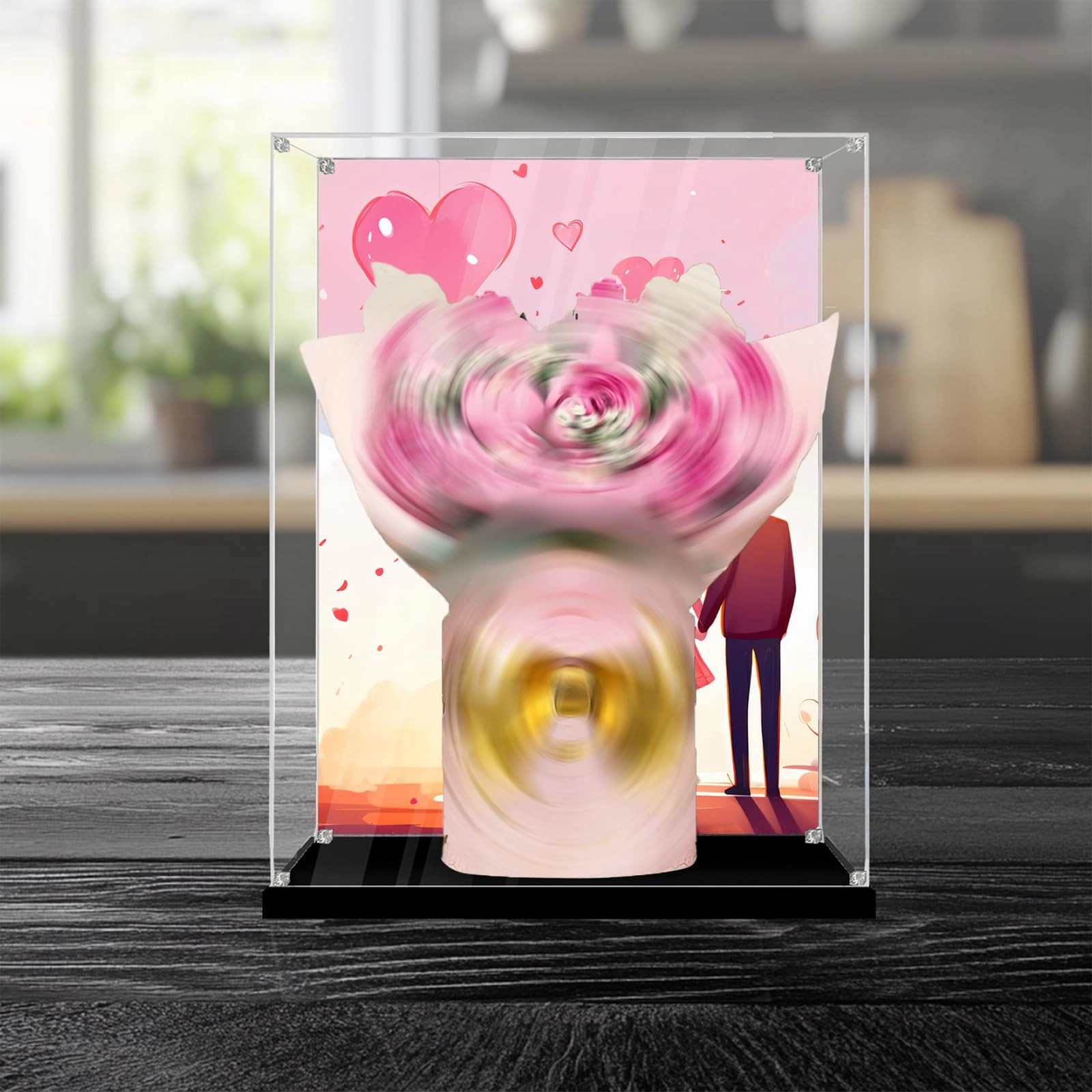 bodamaike LEGO Acrylic Display Case - 20 x 20 x 38 cm Dustproof