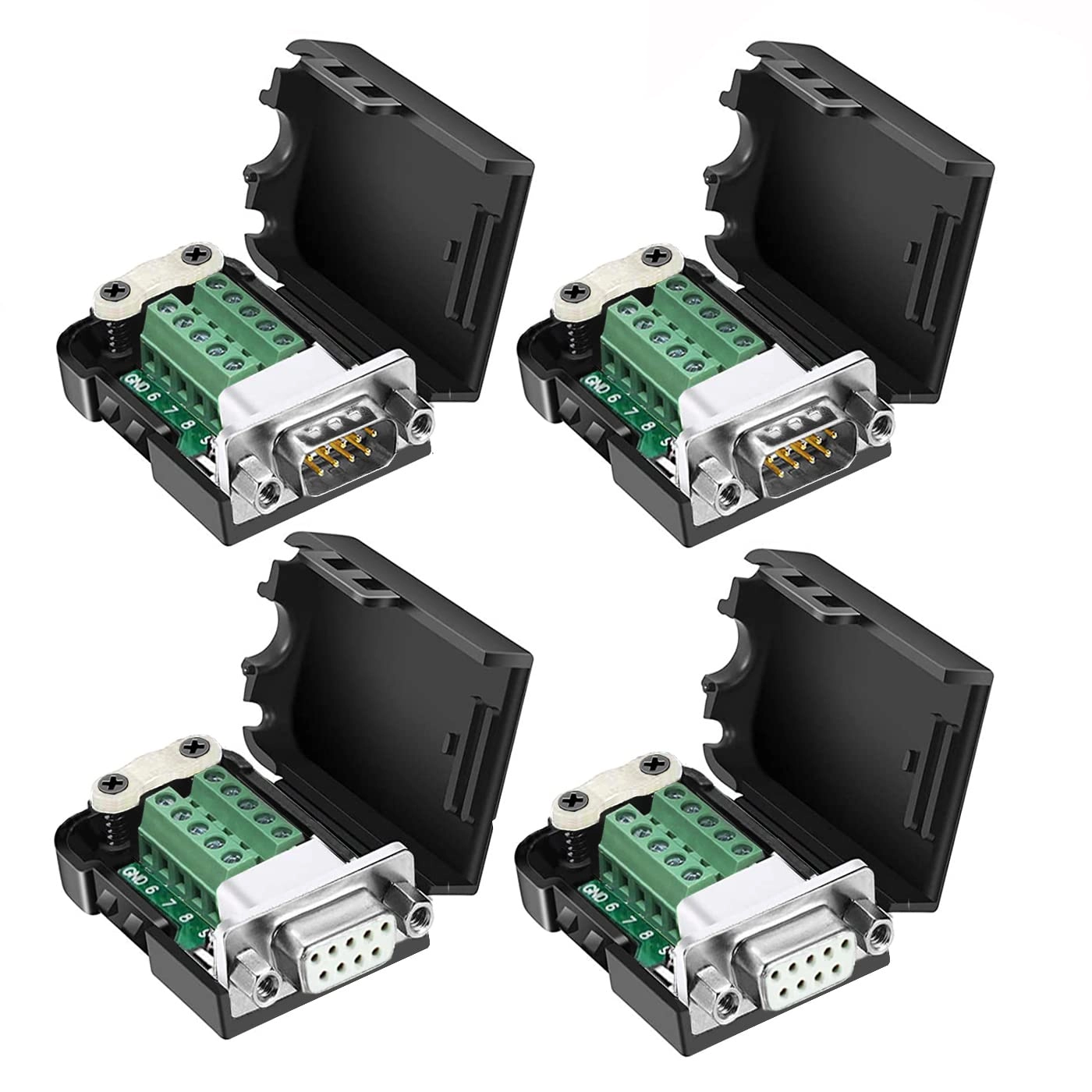 DaFuRui DB9 Breakout Connector Pack