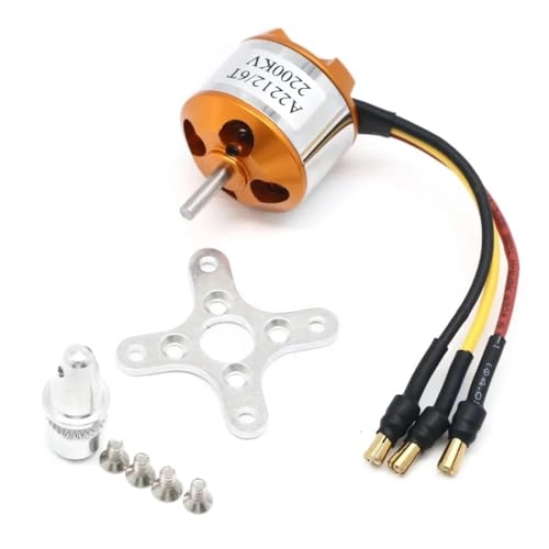 XsidY1011 Brushless Motor + ESC Motor + 6035 Propeller + SG90 9G Servo