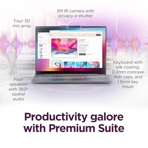 Slim 7i Aura Edition 83MC0004US - 14'' Core i7 16GB DDR5 1000GB SSD