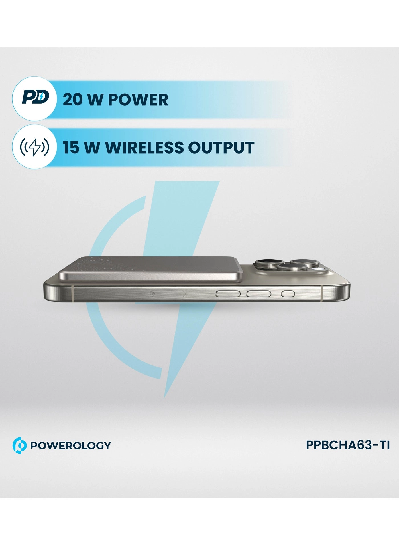 PPBCHA63-GY - 5000mAh 15W