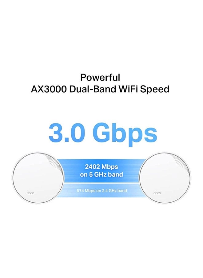 DECO X50-POE - Wi-Fi 6 Pack of 3