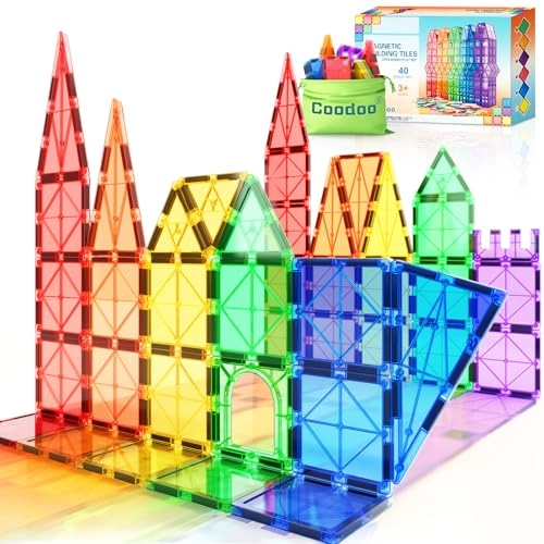 Magnetic Tiles - 36 months - 14 years 40 pieces
