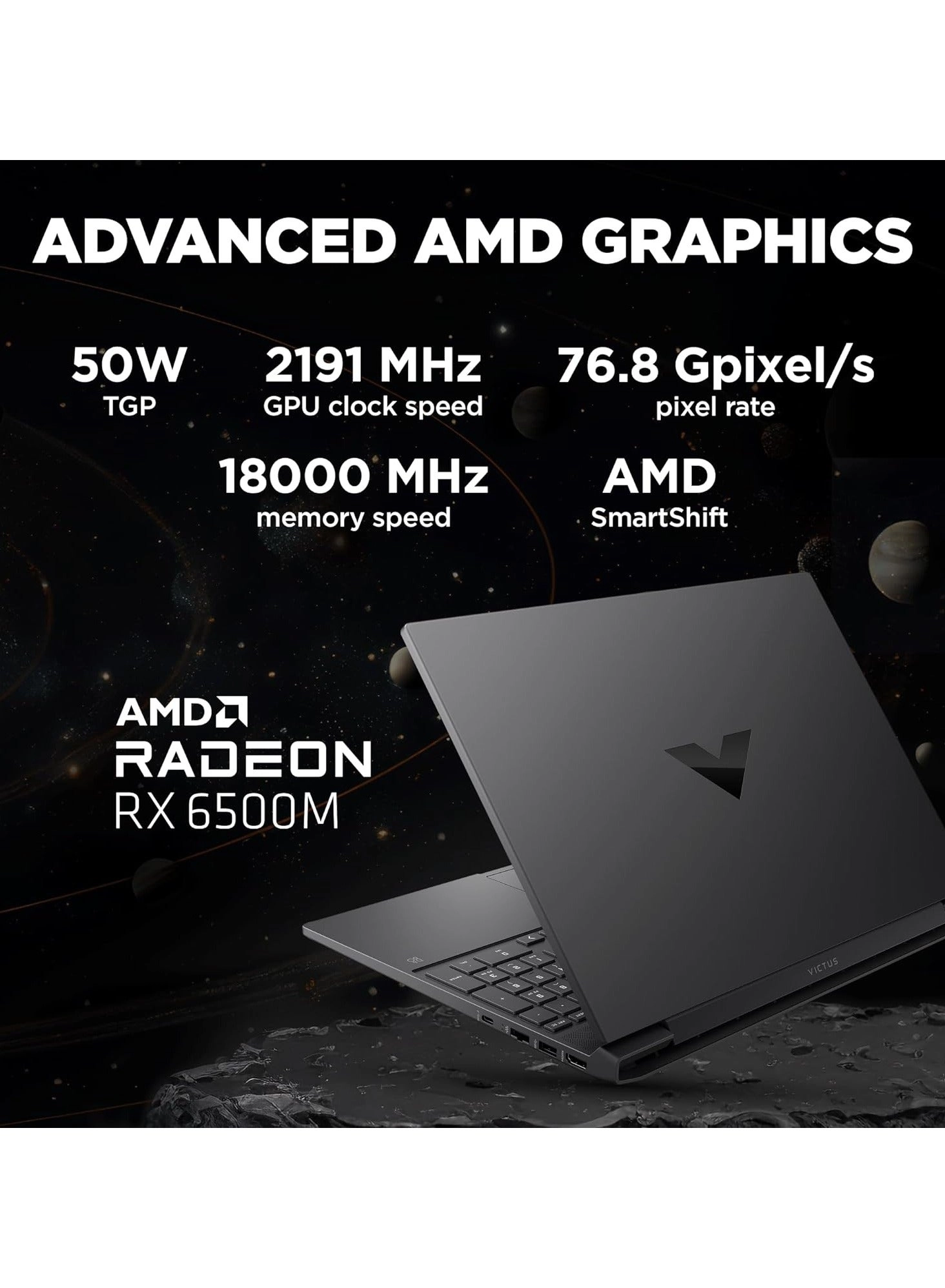 Victus - 15.6'' Ryzen 5-5600H 16GB DDR5 1000GB SSD